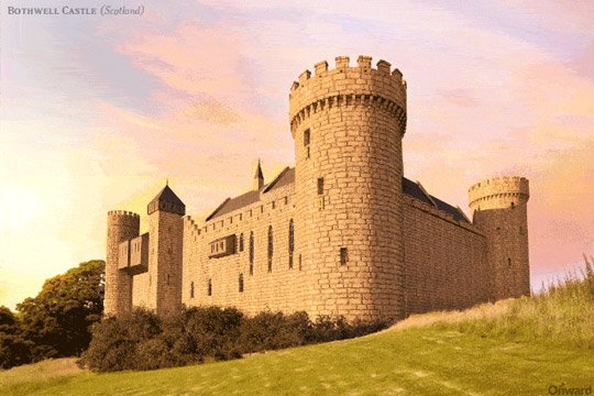 Дизайнеры подняли 6 замков из руин