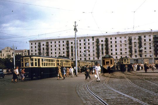 Как выглядел Харьков в середине 20-го века. Цветные фото