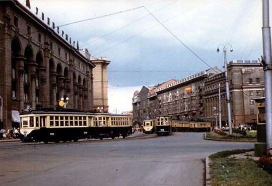 Как выглядел Харьков в середине 20-го века. Цветные фото