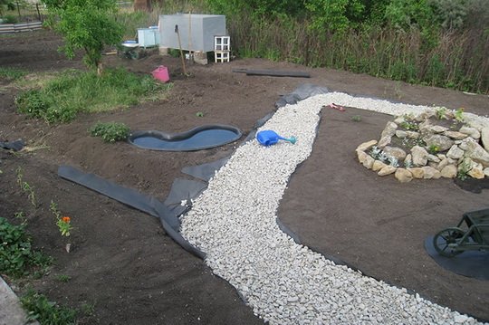 Как сделать садовую дорожку из дренажного бетона. Фото и видео