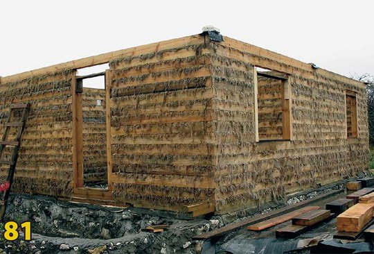 Как самому построить недорогой деревянный дом. Фото. Окончание