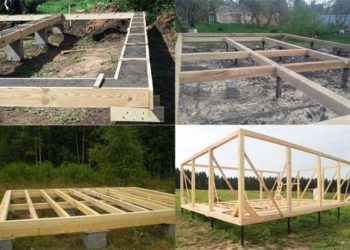 Заливка фундамента каркасного дома