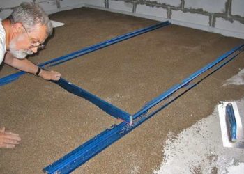 Сухая стяжка пола: плюсы и минусы. Видео