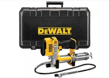 Аккумуляторный смазочный пистолет DeWALT DCGG571NK: конструкция