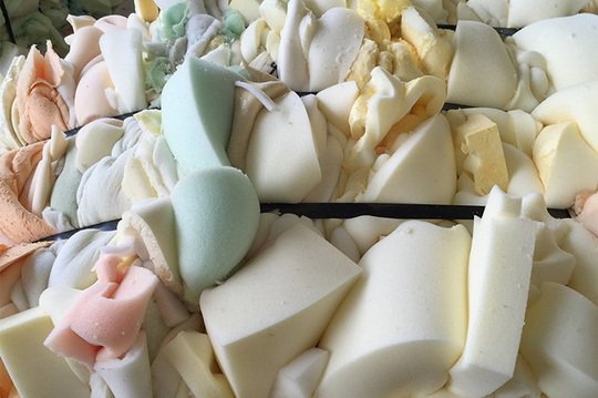 Поролон вторичного вспенивания. Фото и видео - Строительный портал ПрофиДОМ