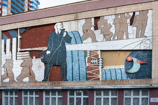 Из истории украинского дизайна: настенные мозаичные панно