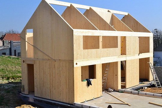 В Украине появилась новая технология строительства домов из CLT-панелей