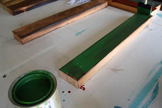 Как сделать цветные обожженные доски. Фото и видео - Строительный портал ПрофиДОМ