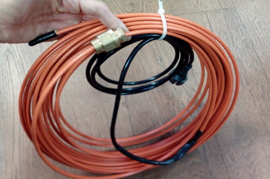Что такое греющий кабель